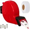 KOQICALL Distributore di biglietti Prendi un sistema di numeri con 1 rotolo di carta a 2 cifre 20 gruppi Numero da 00-99 (2 cifre, rosso)