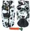 FANSU Invernale Cappotto Cane, Impermeabile Vestiti per Cani Cappottino Cane Taglia Piccola Cappottino Cane Taglia Media Cappotto Cane Taglia Grande 6.5-37.5kg (XL,Verde Mimetico)