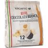 101CAFFE' Cioccolata Bianca | Sacchetto da: 12 capsule compatibili con macchine Nescaf? DolceGusto