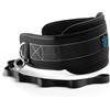 Eric Flag Cintura Zavorra per Dip, Trazioni e Sollevamento pesi - Cintura Palestra con 2 Moschettoni per Calisthenics, Bodybuilding, Uomo e Donna - Carico di 300 KG, Catena o Corda - Dipping Belt