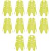 MiOYOOW 10PCS Tees Golf Tees Simulatore di Golf in Plastica Tees di Allenamento Golf Portatile per Pratica All'Aperto Al Coperto