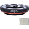 PHOLSY Adattatore Manuale Compatibile con Obiettivo Leica M e Z Fotocamera