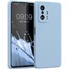kwmobile Custodia Compatibile con Xiaomi 11T / 11T Pro Cover - Back Case per Smartphone in Silicone TPU - Protezione Gommata - blu chiaro matt