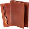 MATADOR Slim Wallet Chicago - Portafoglio piccolo con scomparto portamonete e protezione RFID - Porta carte di credito per uomo - Custodia in vera pelle - Mini portafoglio - inclusa scatola regalo,