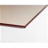 vetro ceramico stufa a legna NORDICA MAX [21,4 x 26,9 cm] spessore 4mm