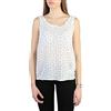 Armani Exchange Armani Jeans C5022zb Canottiera, Bianco (Bianco - Bianco 01), 48 Donna