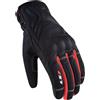 Ls2 Guanti Moto LS2 Jet II Nero Rosso