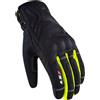 Ls2 Guanti Moto LS2 Jet II Nero Giallo Fluo