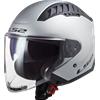 Ls2 Casco Jet LS2 Copter II - Silver Opaco