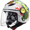 Ls2 Casco Kid Jet LS2 Funny - Croco - Bianco