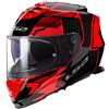 Ls2 Casco Integrale LS2 Storm II - Tracker - Black Red