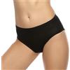 Cotonella Slip Midi Donna COTONELLA art. 3363 (confezione 2 paia) Nero