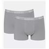 Sloggi Boxer Sloggi Short basic uomo (confezione 2 paia) Grigio