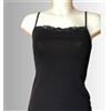 Janira Canotta Donna Spalla Stretta con pizzo profilo davanti Janira art. 1045286 Nero