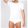 Ma.Re T-shirt costina liscia mezza manica Uomo Ma.Re art. 5420 Bianco