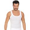 Ma.Re Canotta spalla stretta Uomo costina 2x2 MA.RE art. 3221 Bianco