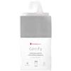 Farfallarossa Comfy - Lenzuolo Sotto Tinta Unita Policotone Grigio Chiaro / 90x200+25CM(Singolo)