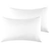 Farfallarossa Comfy Coppia Federe in Cotone e Poliestere 50x80cm Bianco / 2PZ 50x80CM