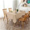 Farfallarossa Basic - Tovaglia Antimacchia Rettangolare Tinta unita Beige 1 / 140x240CM