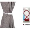 Farfallarossa Fermatende Calamita per Tende Elegante per Decorazione e Fissaggio,Modello LN-06 Bordeaux