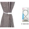 Farfallarossa Fermatende Calamita per Tende Elegante per Decorazione e Fissaggio,Modello LN-06 Grigio