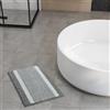 Farfallarossa Diana - Tappeto Da Bagno Pelo Lungo 1200GSM Grigio / 50X80cm