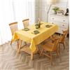 Farfallarossa Intreccio Classico - Tovaglia Antimacchia Rettangolare Oro / 140x175CM