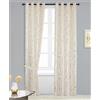 Farfallarossa Mavis - Tenda Trasparente Doris con Motivo Onde PV-N235 Beige/Oro / 1PZ 140x300CM