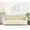 Farfallarossa Waterproof - Copridivano Elasticizzato con Braccioli Panna / 2 Posti(130-170CM)