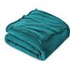 Farfallarossa Classico - Plaid Flanella in Microfibra Extra Morbida 240GSM Blu Scuro / 160x210cm (Singolo)