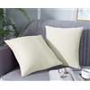 Farfallarossa Waterproof - Copricuscino Fodera per Cuscino Antimacchia Panna / 40x40CM