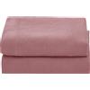 Farfallarossa Rubino - Lenzuola Sopra in Microfibra di Poliestere Spazzolato Rosa / 160*280CM(Singolo)