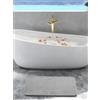 Farfallarossa Anita - Tappeto Da Bagno Antiscivolo Ad Asciugatura Rapida 1100GSM Grigio / 40x60cm