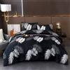 Farfallarossa Ombre di Palma - Set Copripiumino in Microfibra di Poliestere Matrimoniale 250x200cm (2 Federe 50x80)