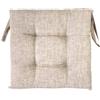 Farfallarossa Classico - Cuscino Sedia 4 Punti 40x40cm Caffe / 40x40cm