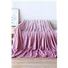Farfallarossa Unique - Plaid Flanella Jacquard Sfumata 240GSM Rosa / 210x240cm (Matrimoniale)