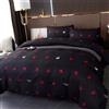 Farfallarossa Kiss Me - Set Copripiumino in Microfibra di Poliestere Singolo 155x200cm (1 Federa 50x80)