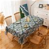 Farfallarossa Assisi - Tovaglia Antimacchia Rettangolare Verde / 140x140CM