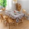 Farfallarossa Torino - Tovaglia Antimacchia Rettangolare Caffe / 140x180CM