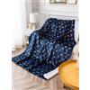 Farfallarossa Warm - Coperta Sherpa a Doppia Strato con Dettagli dorati 440GSM 210x240cm (Matrimoniale)