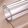 Generic Tovaglia Trasparente PVC 1,7mm - 90x200 cm - Copritavolo Plastificato Rettangolare Impermeabile, Antimacchia, Alimentare - Protezione Tavolo Cucina, Giardino, Interno ed Esterno