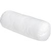 sleepling Comfort 190019 Cuscino Tubolare per il collo, Imbottitura per Cuscini, Oekotex, lavabile 60 gradi, Prodotto in UE | Garanzia di imbottitura, Garanzia di taglia, 15 x 40 cm, bianco