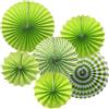 YUNZHISHIYE 6 Pezzi Di Ventilatori Di Carta，Appassionati Di Carta Ghirlanda，Ventagli Matrimonio，Decorazioni Da Appendere，Coriandoli Carnevale，Addobbi Carnevale，Ventaglio Matrimonio，Addobbi Compleanno