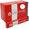 Lamare - Nag Champa - 12 confezioni da 15 g = 180 g - Aromaterapia - Meditazione - Spiritualità - 100% Naturale EcoFriendly