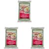 FunCakes Pasta di Zucchero Botanical Green: facile da usare, liscia, flessibile, morbida e pieghevole, perfetta per decorare torte, halal, kosher e senza glutine. 250 gr (Confezione da 3)
