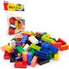 BRICK Flip LEGO mattoncini misti 2x4, 100 mattoncini LEGO sfusi - Pezzi sfusi da 4 anni, set misto originali | BASIC Bricks (3001)