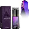 Zynewa Hair Dye Shampoo Naturale per Capelli Vegetali, Colora I Capelli in Minuti, Lavaggio 3 in 1, Per La Copertura Dei Capelli Grigi, Sicuro Di Lunga Durata E Facile Da Applicare (Viola, 200 ml)