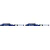 OSAMA - Penna Cancellabile con Gomma Funzionante su Dispositivi Touchscreen + Ricarica Penne Cancellabili in Omaggio, a Sfera 0.7 mm - Penna Gel con Refill per Penne Gel, Personalizzata con Nome, Blu