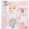 Depesche 13529 TOPModel Dress me Up - Set di libri da colorare con 24 pagine prestampate da colorare, inclusi 11 fogli di adesivi