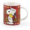 Excelsa Peanuts Set 4 Tazze Mug, Ceramica